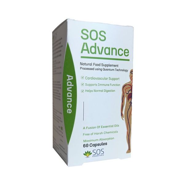 3 Bottle Special Offer SOS Advance Capsules 60cap