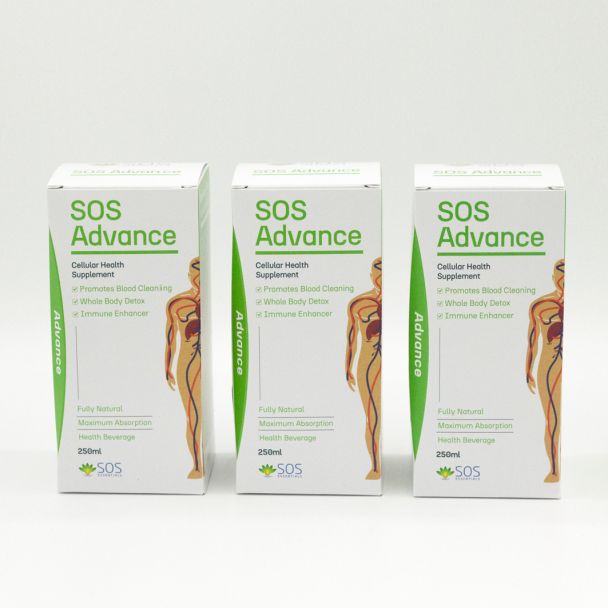 3 Bottle Special Offer SOS Advance Beverage